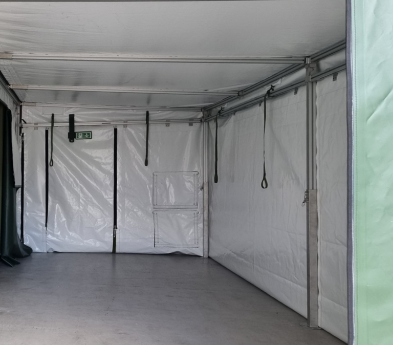 Containertält till Försvarets Materielverk (FMV)